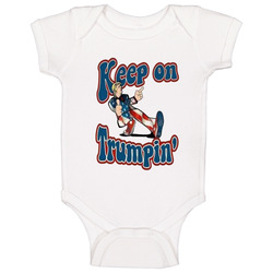 Keep On Trumpin' Baby One Piece Keep On Trumpin' Baby One Piece