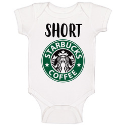 Starbucks Short Drink Funny Halloween Group Costume Baby One Piece Starbucks Short Drink Funny Halloween Group Costume Baby One Piece
