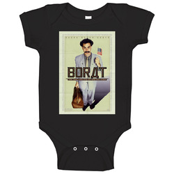 Borat Cool 21st Century Comedy Classic Movie Fan Baby One Piece Borat Cool 21st Century Comedy Classic Movie Fan Baby One Piece