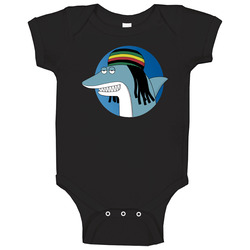 Reggae Shark Tee Baby One Piece