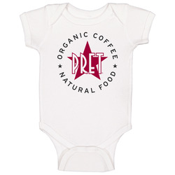 Pret A Manger Uk Chain Restaurants Logo Baby One Piece Pret A Manger Uk Chain Restaurants Logo Baby One Piece