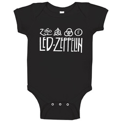 New Led Zeppelin Rock Metal Band Standard Adult Black T- S To 5xl Baby One Piece New Led Zeppelin Rock Metal Band Standard Adult Black T- S To 5xl Baby One Piece