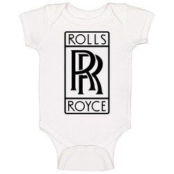 Rolls Royce Car Logo Baby One Piece Rolls Royce Car Logo Baby One Piece