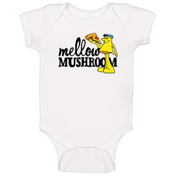 Mellow Mushroom Popular Fort Worth Texas Restaurant Baby One Piece Mellow Mushroom Popular Fort Worth Texas Restaurant Baby One Piece