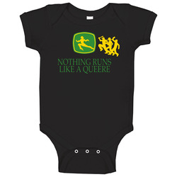 Nothing Runs Like A Queere Funny Baby One Piece Nothing Runs Like A Queere Funny Baby One Piece