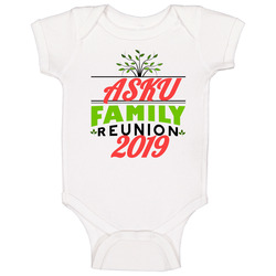 Asku Family Reunion Baby One Piece Asku Family Reunion Baby One Piece