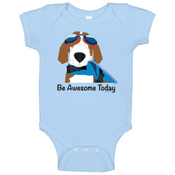Be Awesome Today Baby One Piece Be Awesome Today Baby One Piece