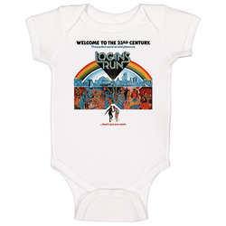 Logan's Run Retro Movie Baby One Piece Logan's Run Retro Movie Baby One Piece