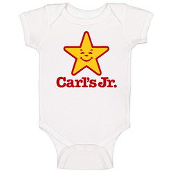 Carls Jr Burger Fast Food Baby One Piece Carls Jr Burger Fast Food Baby One Piece