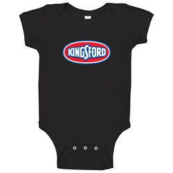 Kingsford Charcoal Popular Usa Barbeque Food Cooking Brand Logo Baby One Piece Kingsford Charcoal Popular Usa Barbeque Food Cooking Brand Logo Baby One Piece