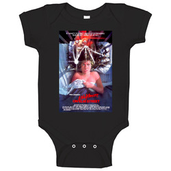 A Nightmare On Elm Street Cool Vintage 80's Movie Fan Baby One Piece A Nightmare On Elm Street Cool Vintage 80's Movie Fan Baby One Piece