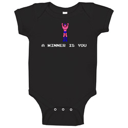 Pro Wrestling Nes A Winner Is You Baby One Piece Pro Wrestling Nes A Winner Is You Baby One Piece