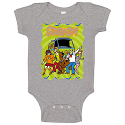 Scooby Doo Tv Show Kids Cartoons Baby One Piece