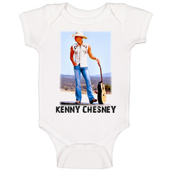 Country Singer Kenny Chesney Baby One Piece Country Singer Kenny Chesney Baby One Piece