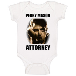 Perry Mason Attorney At Law Baby One Piece Perry Mason Attorney At Law Baby One Piece