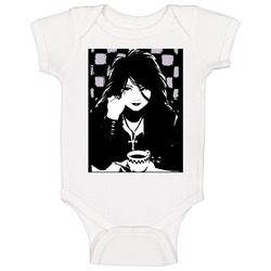 Death Sandman Neil Gaiman Comic Goth Baby One Piece Death Sandman Neil Gaiman Comic Goth Baby One Piece