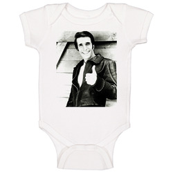 The Fonz Happy Days Thumbs Up Baby One Piece The Fonz Happy Days Thumbs Up Baby One Piece