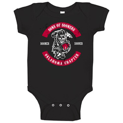 Sooners Oklahoma Baby One Piece