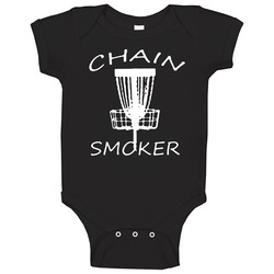 Chain Smoker Disc Golf Sport Baby One Piece Chain Smoker Disc Golf Sport Baby One Piece
