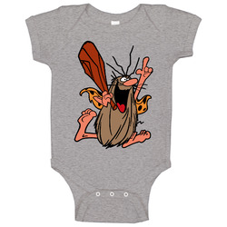 Captain Caveman Cartoon Classic Baby One Piece Captain Caveman Cartoon Classic Baby One Piece