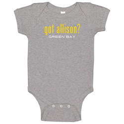 Got Geronimo Allison Green Bay Football Player Funny Fan Baby One Piece Got Geronimo Allison Green Bay Football Player Funny Fan Baby One Piece