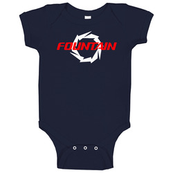 Fountain Power Boats Speed Performance Logo Baby One Piece Fountain Power Boats Speed Performance Logo Baby One Piece