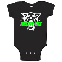 Artic Cat Winter Power Equipment Skidoo Logo Baby One Piece