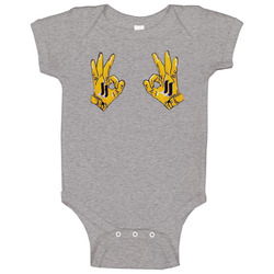 Justin Jefferson Griddy Minnesota Football Fan Baby One Piece Justin Jefferson Griddy Minnesota Football Fan Baby One Piece