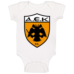 Aek Greek Soccer 2 Baby One Piece Aek Greek Soccer 2 Baby One Piece