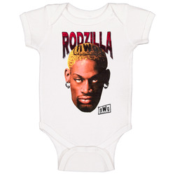 Dennis Rodman Wcw Nwo Rodzilla Wrestling Baby One Piece Dennis Rodman Wcw Nwo Rodzilla Wrestling Baby One Piece