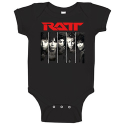 Ratt Heavy Metal Music Classic Cool Baby One Piece Ratt Heavy Metal Music Classic Cool Baby One Piece