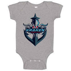 Seattle Kraken Alternate Logo Baby One Piece Seattle Kraken Alternate Logo Baby One Piece