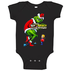 Dr. Seuss' How The Grinch Stole Christmas Baby One Piece