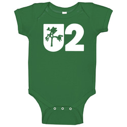 U2 T Shirt Joshua Tree Vintage Rock Adam Charles Clayton Baby One Piece