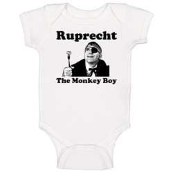 Dirty Rotten Scoundrels Ruprecht Monkey Boy Baby One Piece Dirty Rotten Scoundrels Ruprecht Monkey Boy Baby One Piece