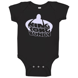 King Kong Bundy Retro Wrestling Baby One Piece King Kong Bundy Retro Wrestling Baby One Piece