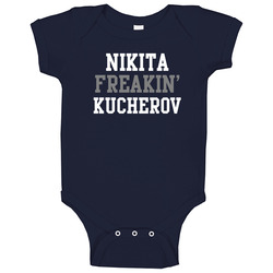 Nikita Freakin Kucherov Tampa Bay Hockey Player Sports Fan Baby One Piece Nikita Freakin Kucherov Tampa Bay Hockey Player Sports Fan Baby One Piece