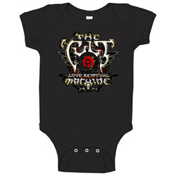 The Cult Love Removal Machine Music Band Baby One Piece The Cult Love Removal Machine Music Band Baby One Piece