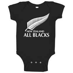 All Blacks Feather Baby One Piece All Blacks Feather Baby One Piece