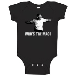 Whos The Mac Mac Miller Hip Hop Baby One Piece Whos The Mac Mac Miller Hip Hop Baby One Piece