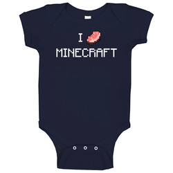 I Porkchop Minecraft Pc Game Baby One Piece