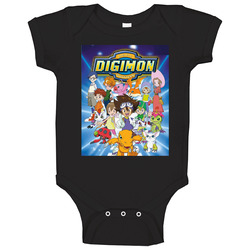 Digimon Digital Monsters Anime Tv Show  Cool Fan Baby One Piece