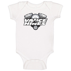 Vance And Hines Auto Automobile Car Truck Motorcycle Parts Cool Distressed Style Brand Logo Emblem Baby One Piece