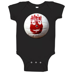 Cast Away Movie Wilson Baby One Piece Cast Away Movie Wilson Baby One Piece