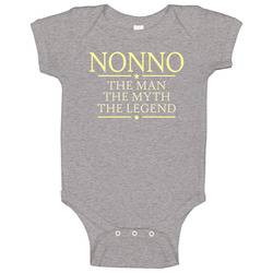 22014608 Nonno The Man The Myth The Legend Baby One Piece