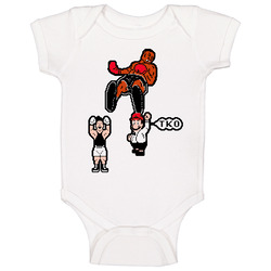 Mike Tyson Punchout Video Game Baby One Piece Mike Tyson Punchout Video Game Baby One Piece
