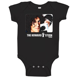 The Howard Stern Show Sirius Radio Black Baby One Piece The Howard Stern Show Sirius Radio Black Baby One Piece