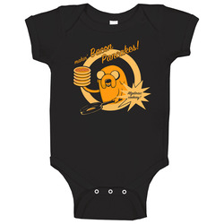 Bacon pancakes t-shirt adventure time tee jake and finn Baby One Piece Bacon pancakes t-shirt adventure time tee jake and finn Baby One Piece