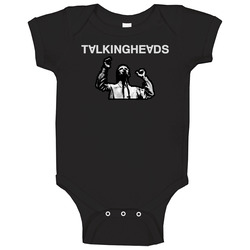 Talking Heads Rock Music Retro Band Baby One Piece