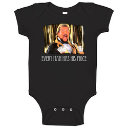 The Million Dollar Man Ted Dibiase Wrestling Baby One Piece The Million Dollar Man Ted Dibiase Wrestling Baby One Piece